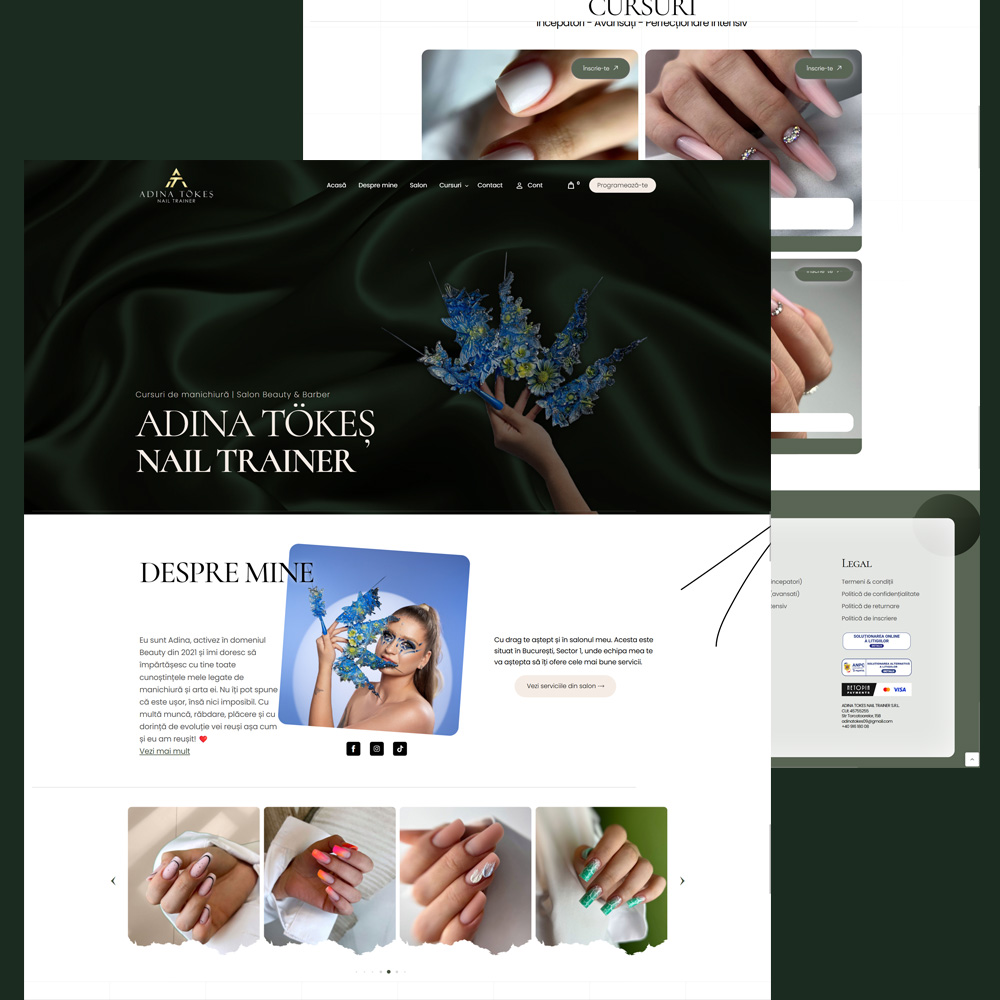 Adina Tokes website