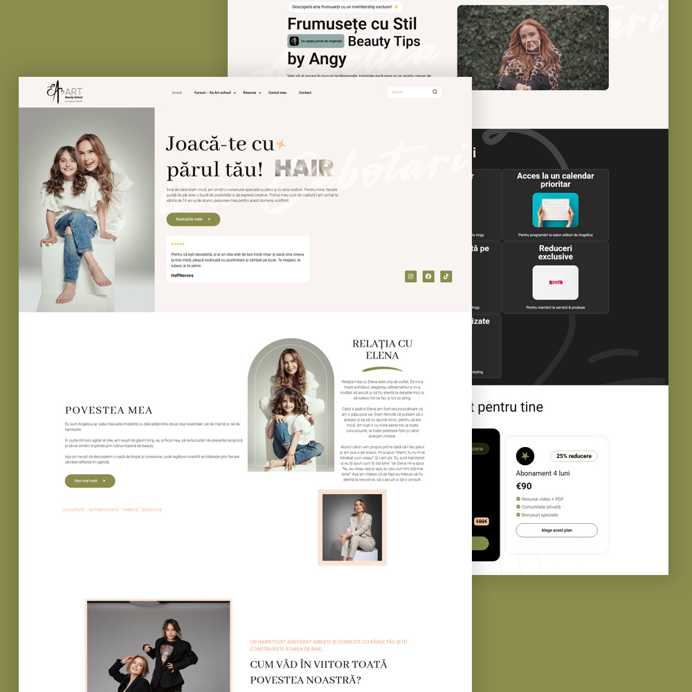 EA Art School website